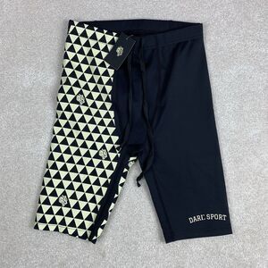 Darc Sport Black and Cream Men Shorts